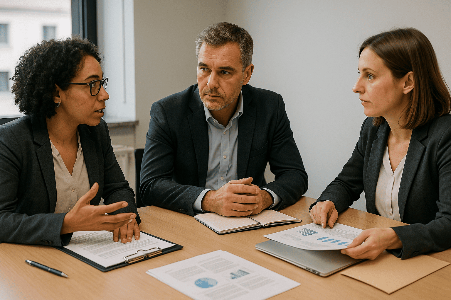 Comité d'entreprise qui recherche des solutions